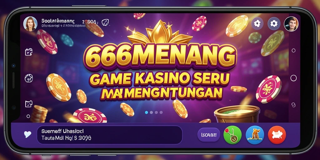 Tampilan gameplay seru di 666MENANG dengan berbagai pilihan permainan kasino.