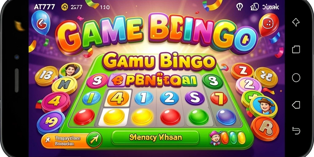 Screenshot gameplay AT777 menunjukkan suasana permainan Bingo yang menarik.