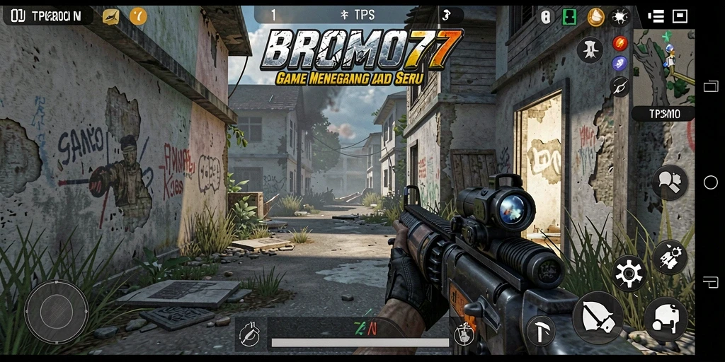 Gameplay seru dan mendebarkan di BROMO77.
