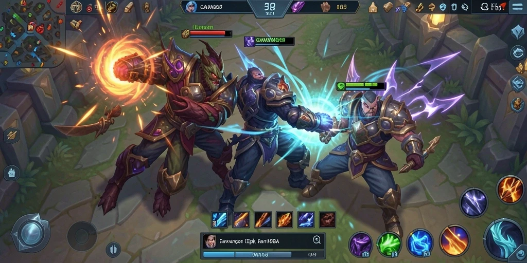 Tampilan gameplay GAWANG69 yang intens dan menegangkan.
