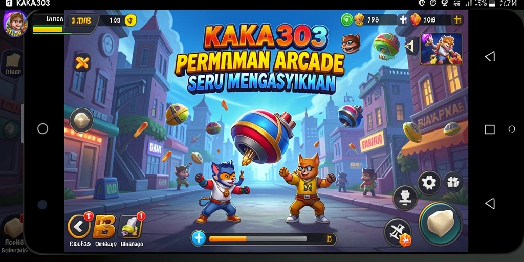 Tampilan menarik gameplay KAKA303 yang penuh aksi dan tantangan.