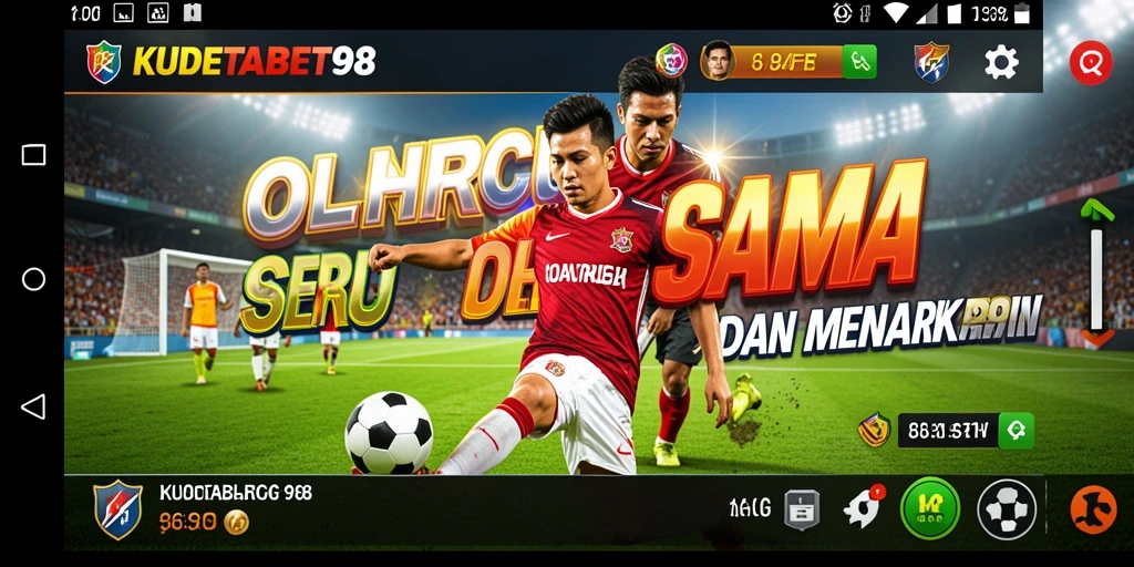 Tampilan screenshot KUDETABET98 menampilkan gameplay yang seru dalam berbagai jenis olahraga.