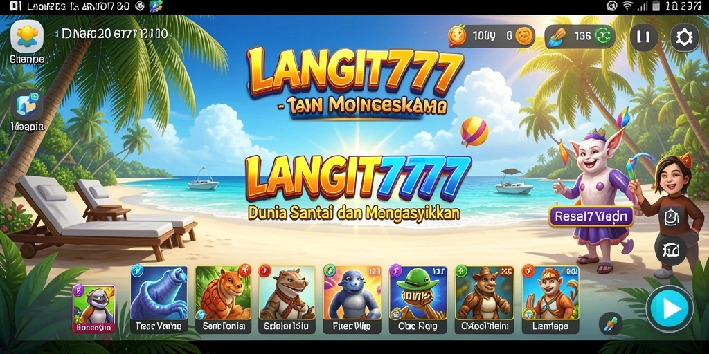 Tangkapan layar LANGIT777 menampilkan gameplay yang menarik dan penuh warna.