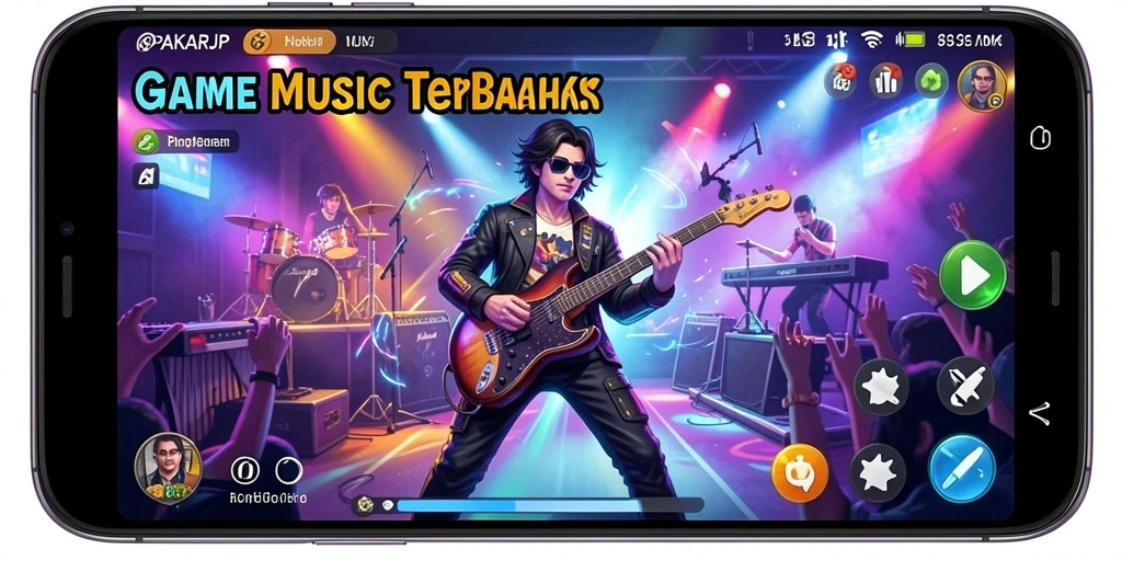 Tampilan menarik dari gameplay <strong>PAKARJP</strong> yang penuh dengan tantangan musik.