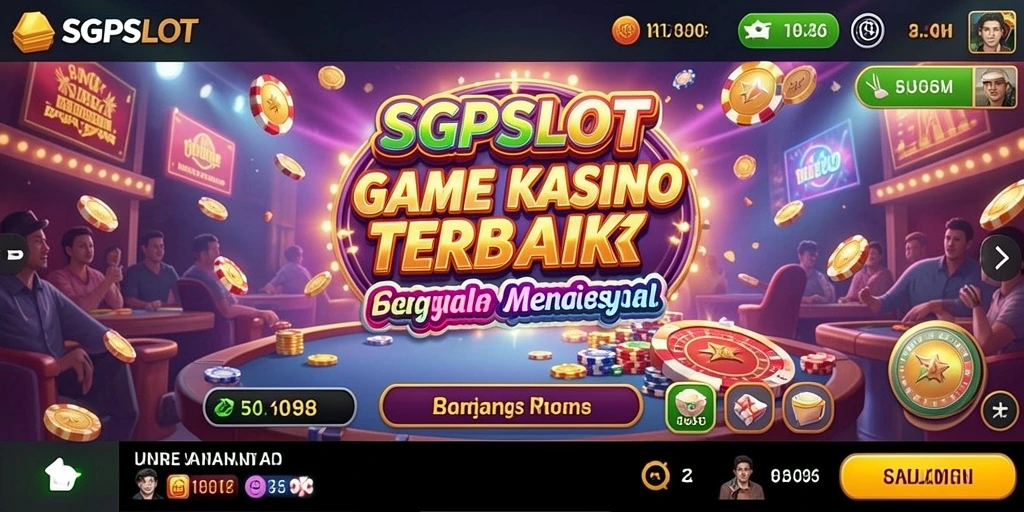 Tampilan menarik dari gameplay SGPSLOT dengan mesin slot yang mengasyikkan.