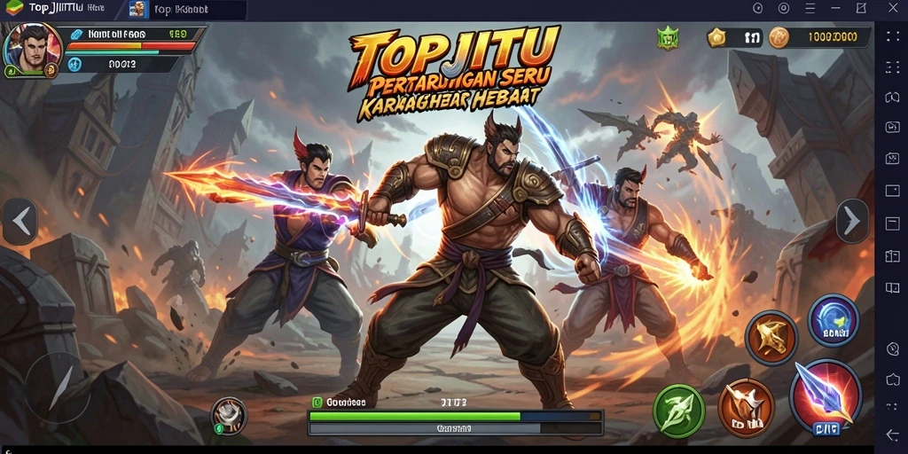 Gameplay seru dan karakter beragam dalam TOPJITU.