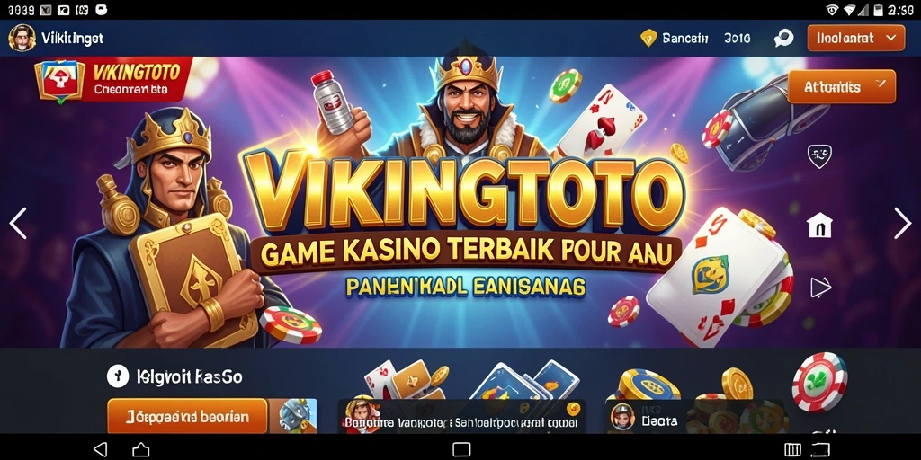 Tampilan gameplay mendebarkan di VIKINGTOTO.