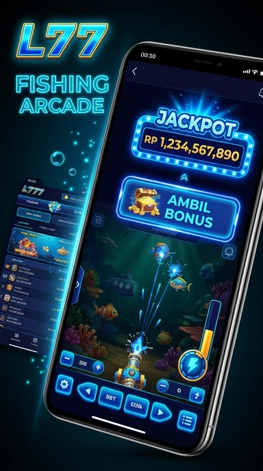 Screenshot dari antarmuka pengguna l777 yang menarik.